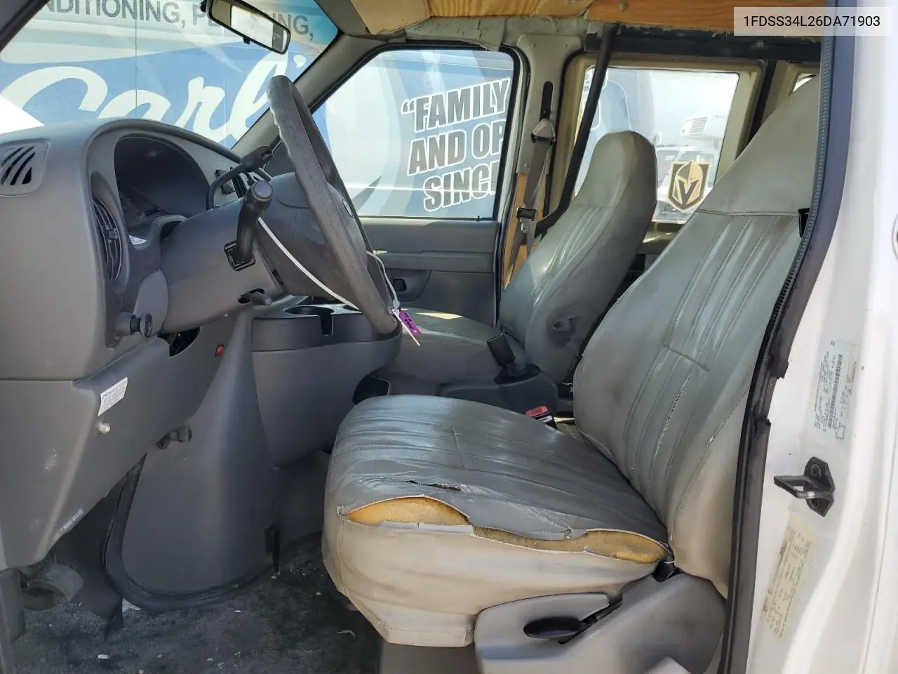 2006 Ford Econoline E350 Super Duty Van VIN: 1FDSS34L26DA71903 Lot: 62395145