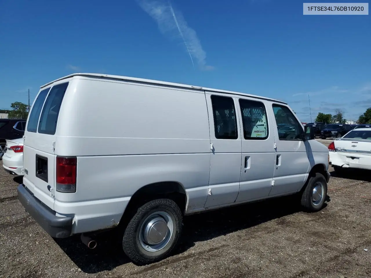 2006 Ford Econoline E350 Super Duty Van VIN: 1FTSE34L76DB10920 Lot: 62496745