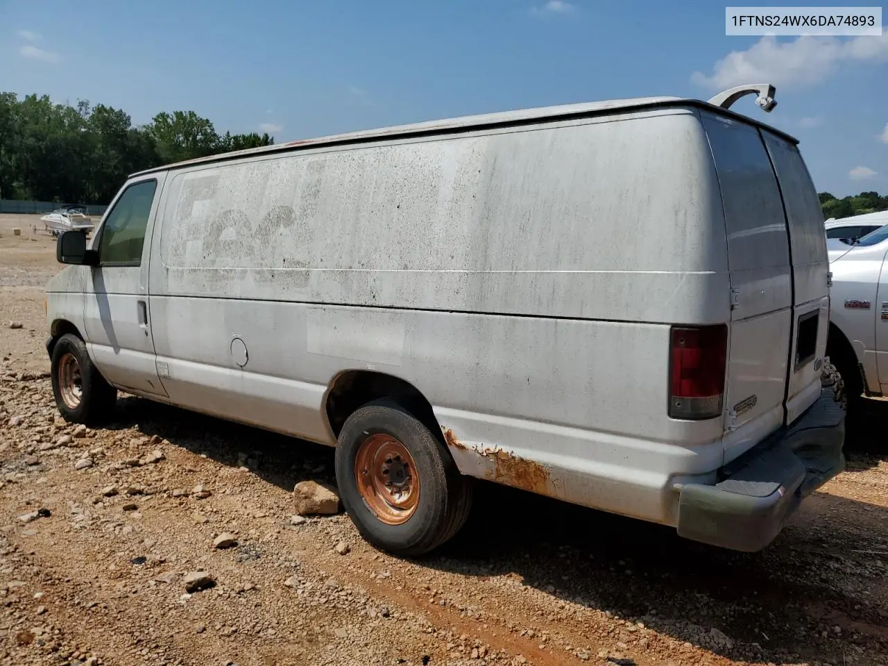2006 Ford Econoline E250 Van VIN: 1FTNS24WX6DA74893 Lot: 62998565