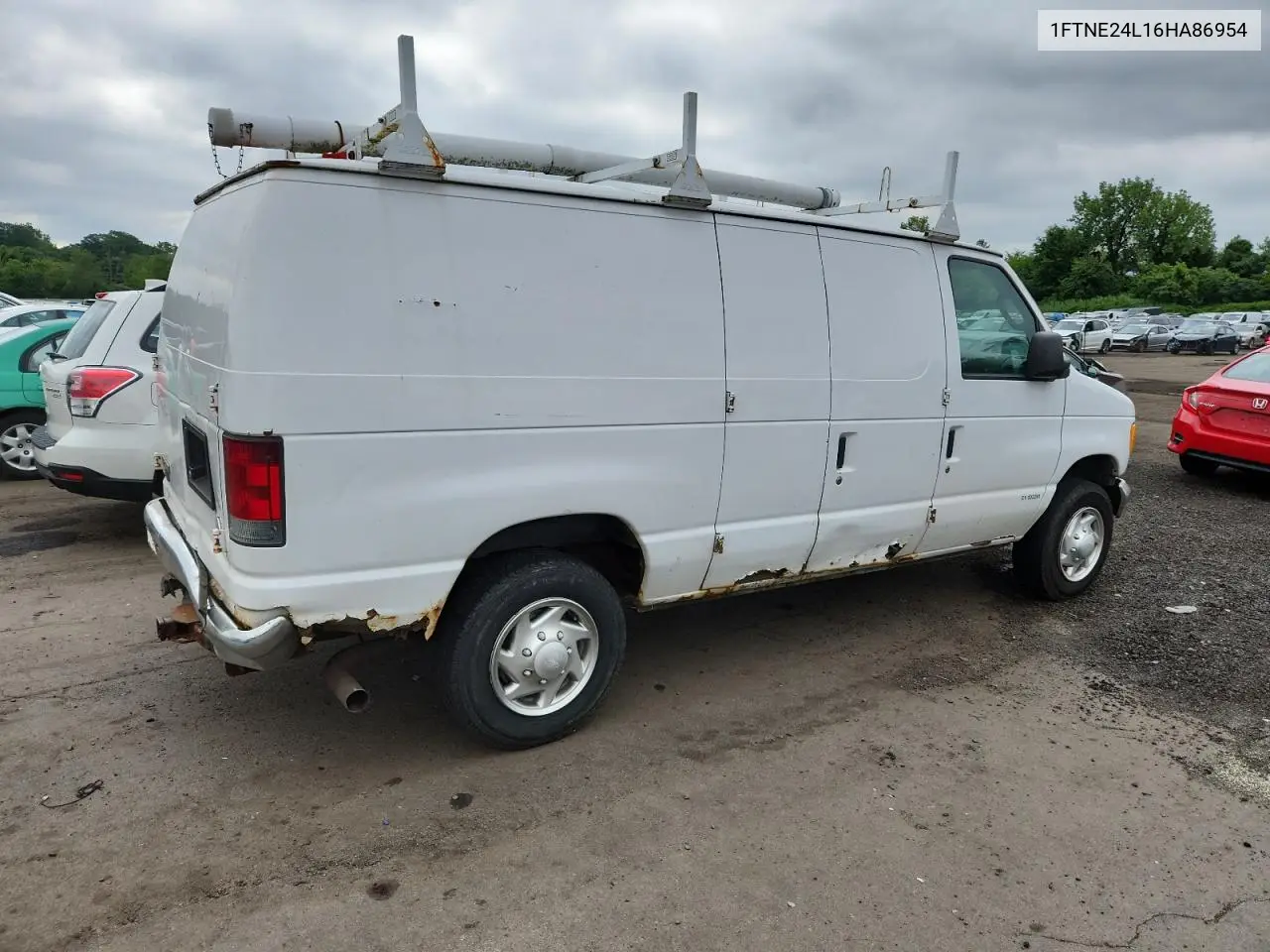 2006 Ford Econoline E250 Van VIN: 1FTNE24L16HA86954 Lot: 63314175