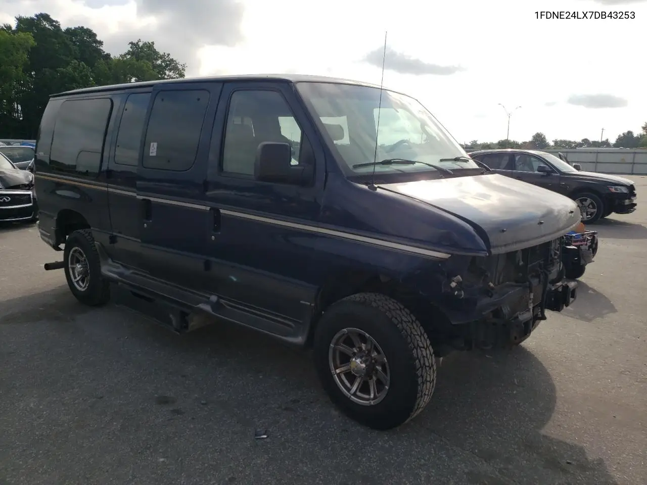 2007 Ford Econoline E250 Van VIN: 1FDNE24LX7DB43253 Lot: 62578595