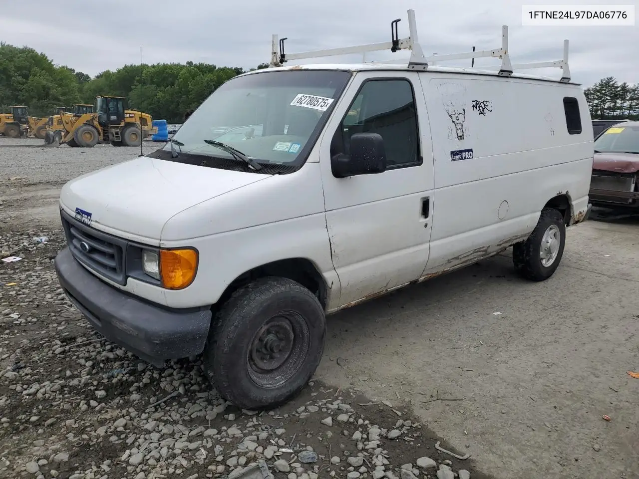 2007 Ford Econoline E250 Van VIN: 1FTNE24L97DA06776 Lot: 62780575
