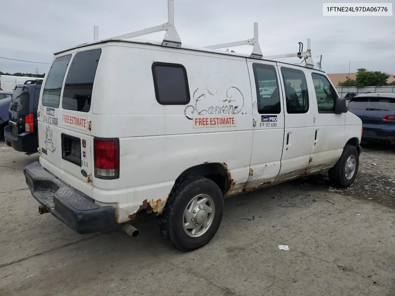 2007 Ford Econoline E250 Van VIN: 1FTNE24L97DA06776 Lot: 62780575