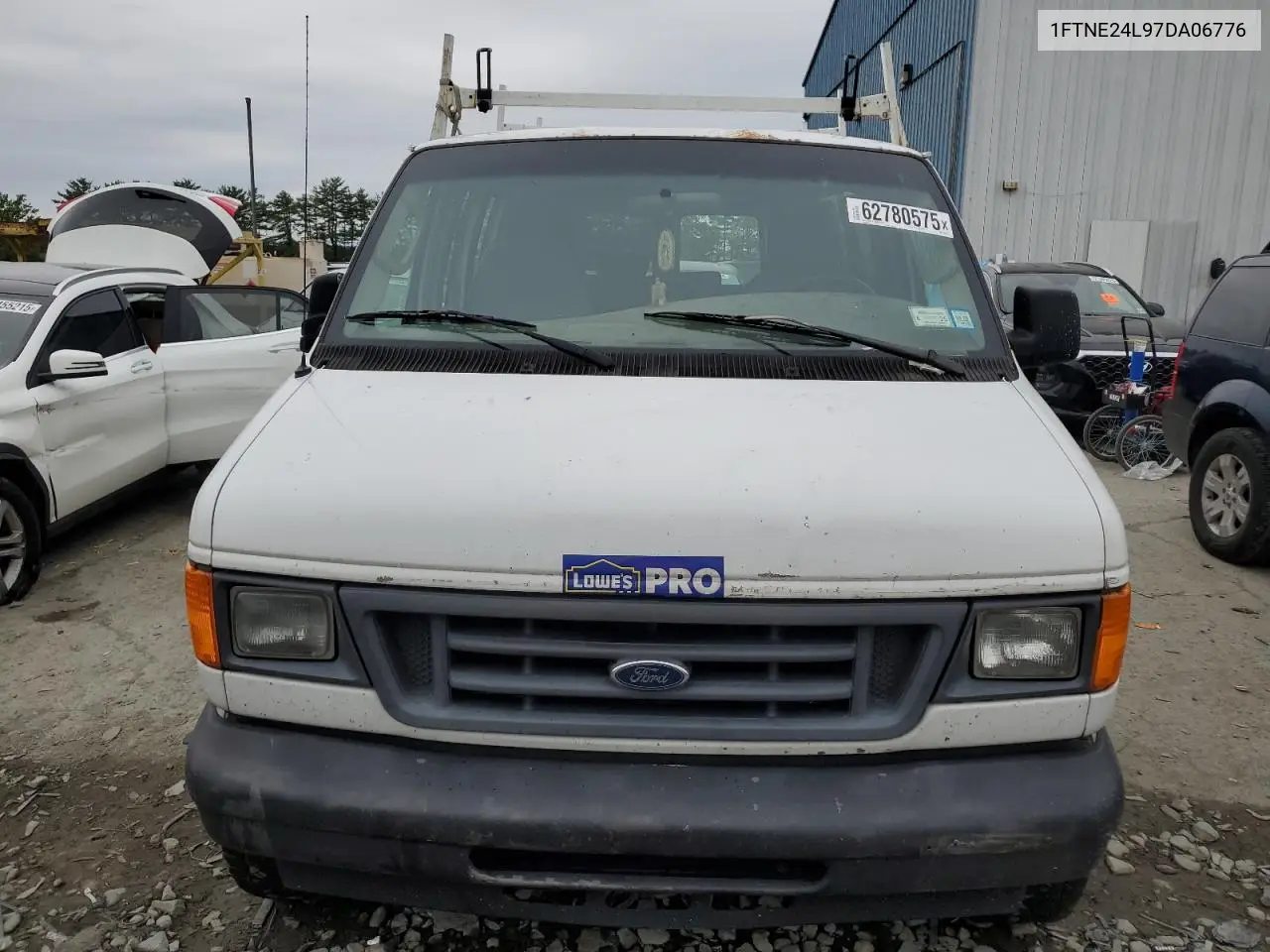 2007 Ford Econoline E250 Van VIN: 1FTNE24L97DA06776 Lot: 62780575