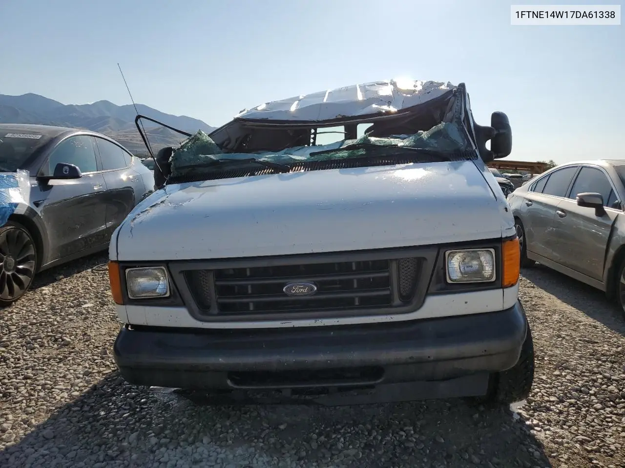 2007 Ford Econoline E150 Van VIN: 1FTNE14W17DA61338 Lot: 62791525