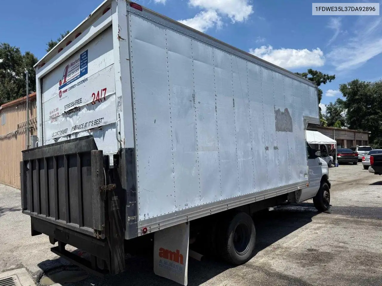 2007 Ford Econoline E350 Super Duty Cutaway Van VIN: 1FDWE35L37DA92896 Lot: 64808445
