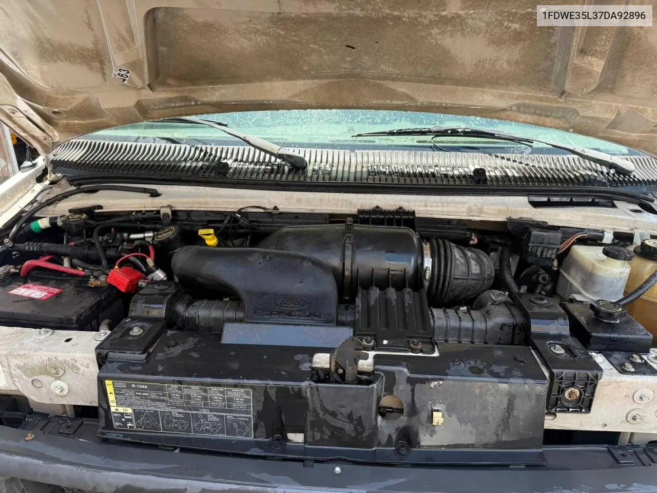 2007 Ford Econoline E350 Super Duty Cutaway Van VIN: 1FDWE35L37DA92896 Lot: 64808445