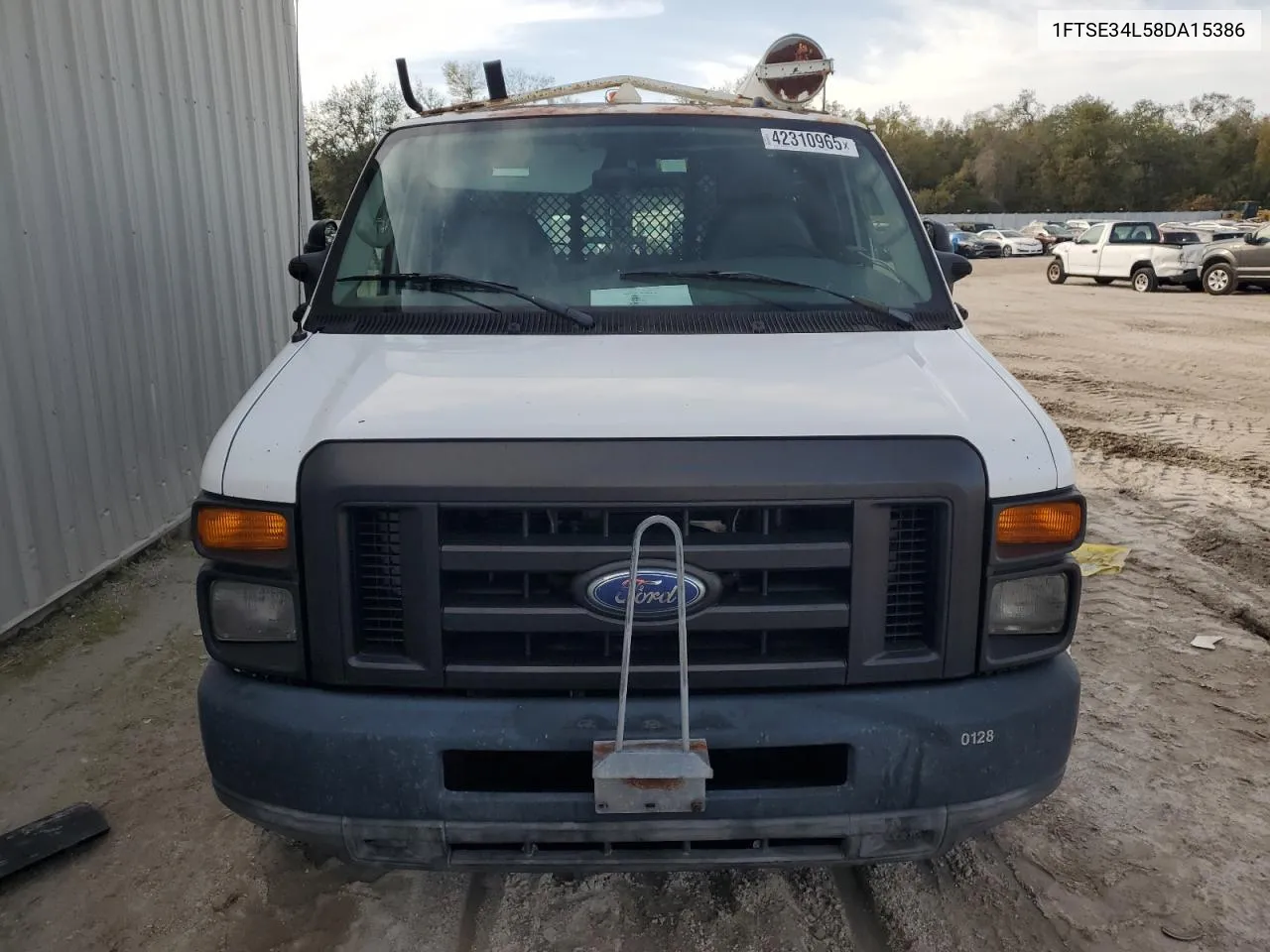 2008 Ford Econoline E350 Super Duty Van VIN: 1FTSE34L58DA15386 Lot: 42310965