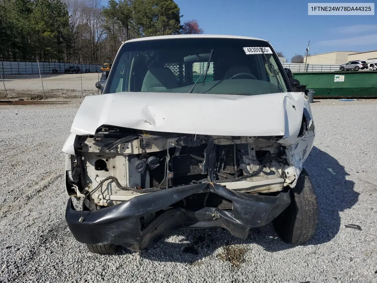 2008 Ford Econoline E250 Van VIN: 1FTNE24W78DA44325 Lot: 48309355