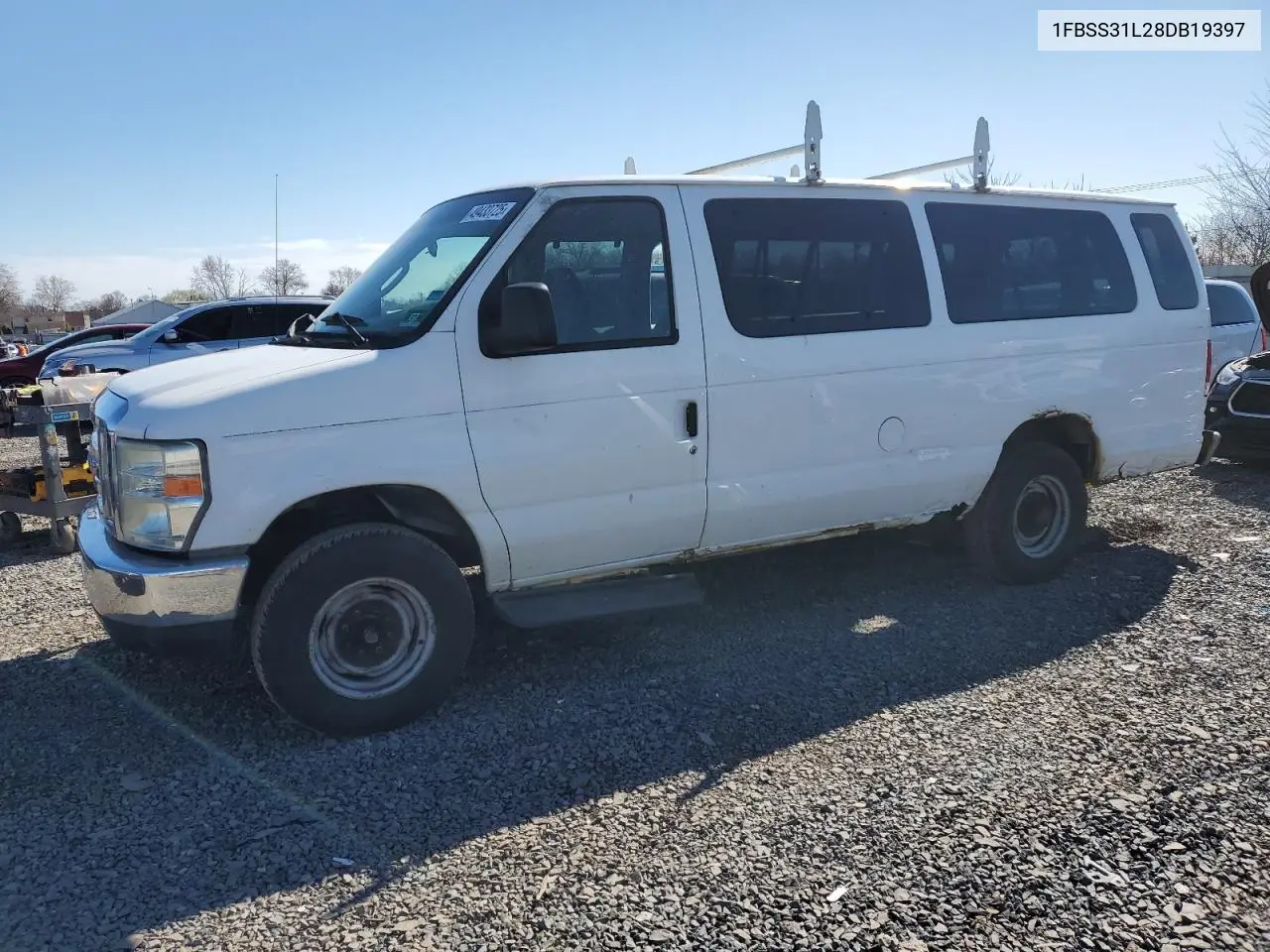 2008 Ford Econoline E350 Super Duty Wagon VIN: 1FBSS31L28DB19397 Lot: 49433725