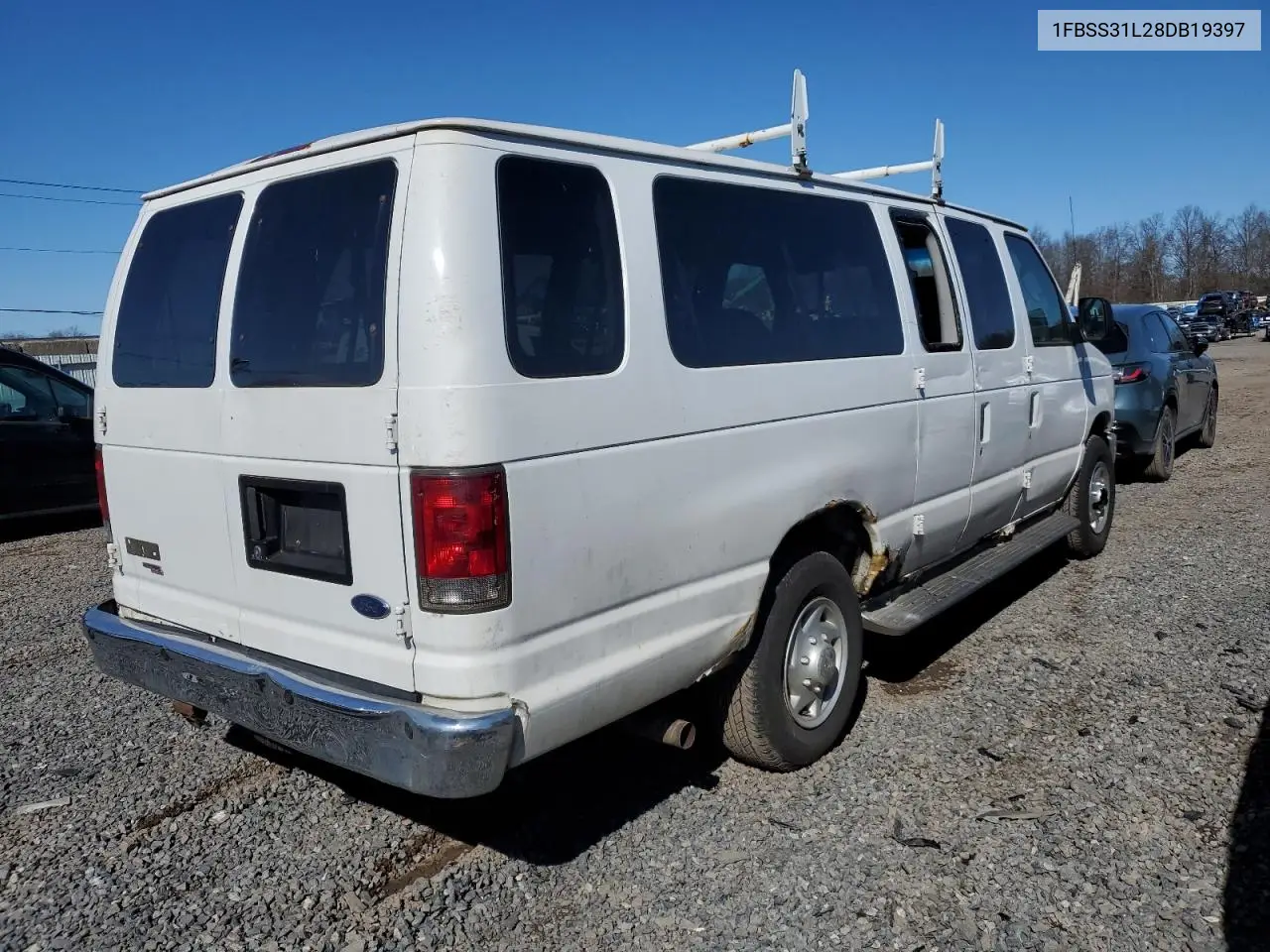 2008 Ford Econoline E350 Super Duty Wagon VIN: 1FBSS31L28DB19397 Lot: 49433725