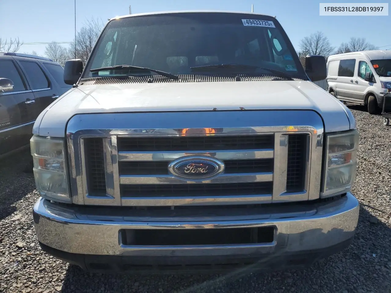 2008 Ford Econoline E350 Super Duty Wagon VIN: 1FBSS31L28DB19397 Lot: 49433725