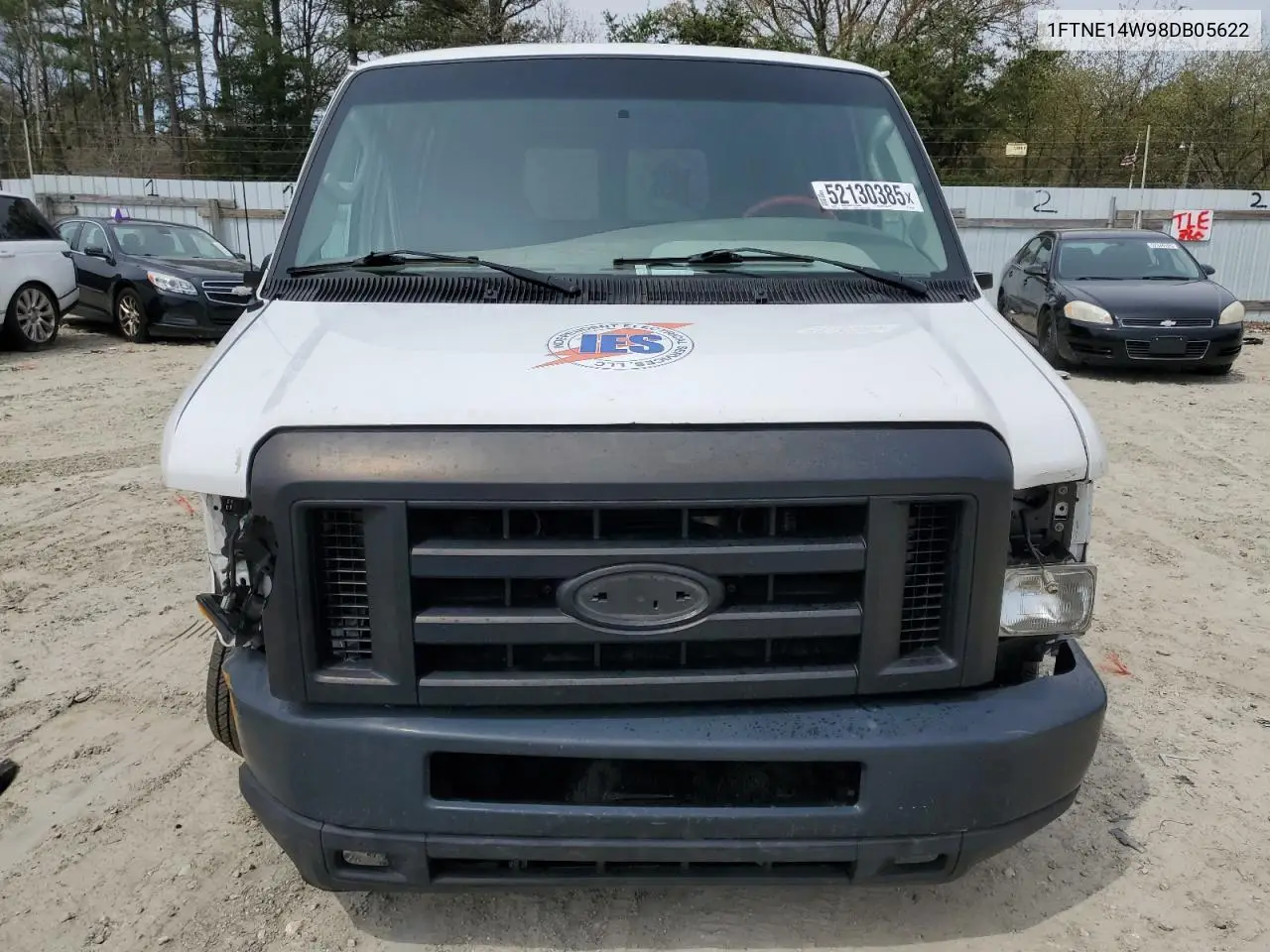 2008 Ford Econoline E150 Van VIN: 1FTNE14W98DB05622 Lot: 52130385