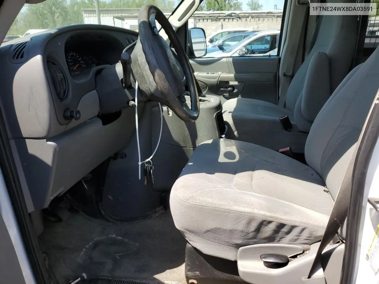 2008 Ford Econoline E250 Van VIN: 1FTNE24WX8DA03591 Lot: 55940745
