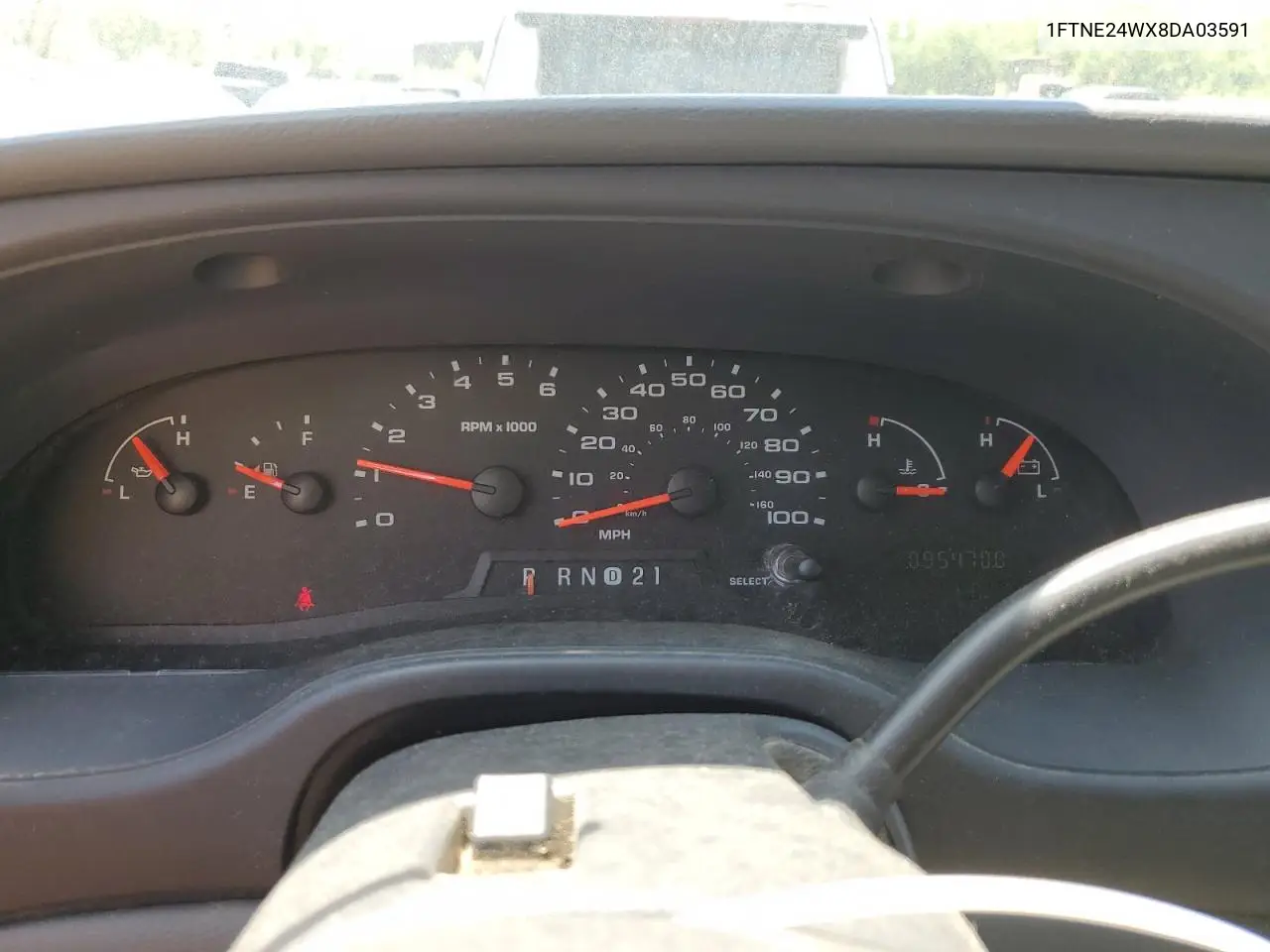 2008 Ford Econoline E250 Van VIN: 1FTNE24WX8DA03591 Lot: 55940745
