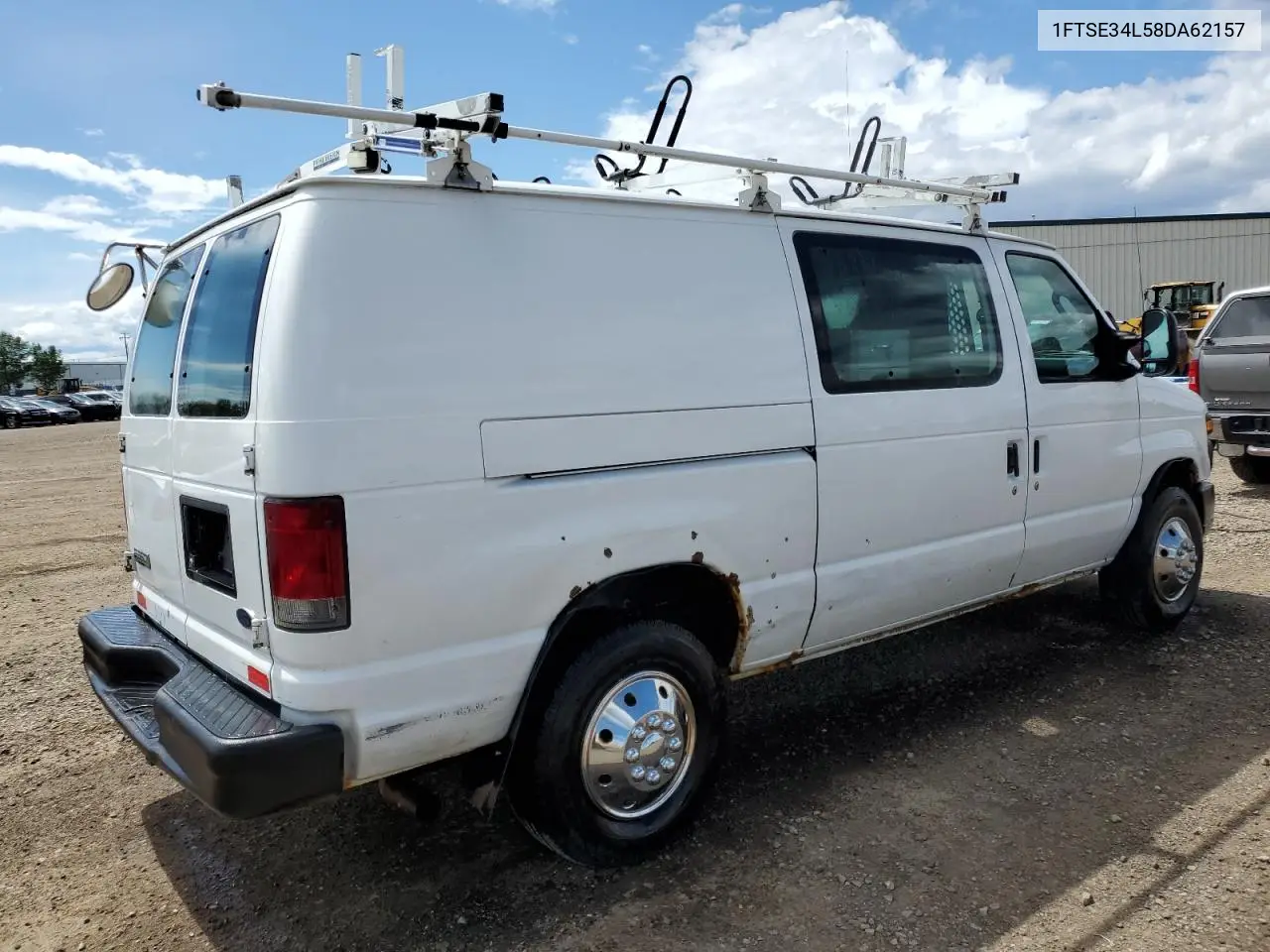 2008 Ford Econoline E350 Super Duty Van VIN: 1FTSE34L58DA62157 Lot: 61988315