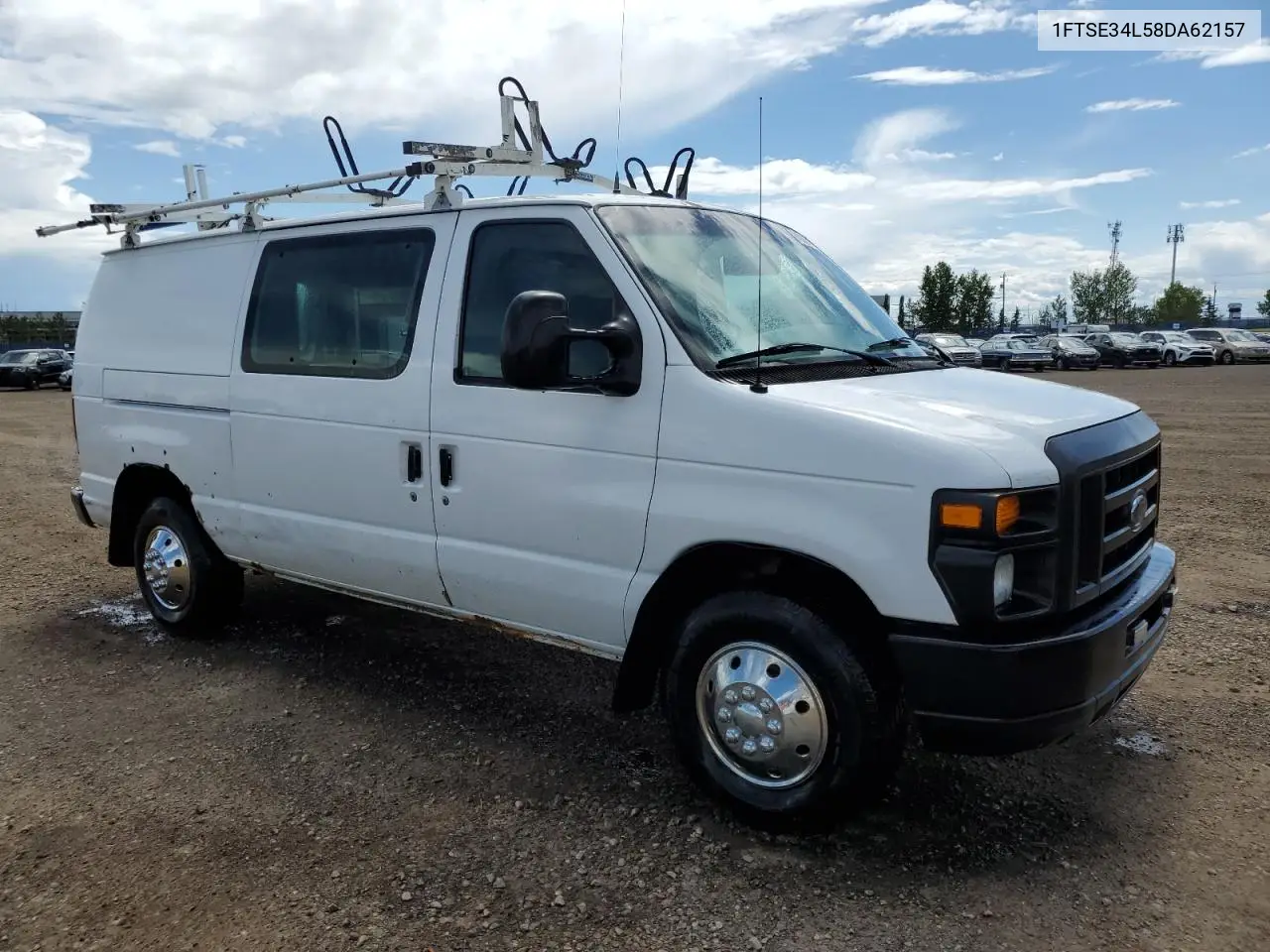 2008 Ford Econoline E350 Super Duty Van VIN: 1FTSE34L58DA62157 Lot: 61988315