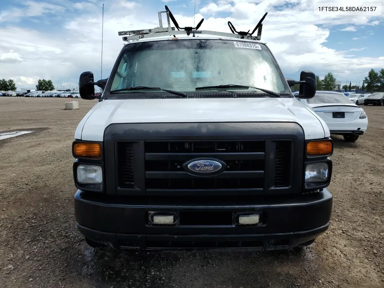 2008 Ford Econoline E350 Super Duty Van VIN: 1FTSE34L58DA62157 Lot: 61988315