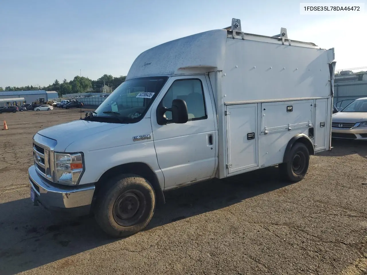 2008 Ford Econoline E350 Super Duty Cutaway Van VIN: 1FDSE35L78DA46472 Lot: 62288435