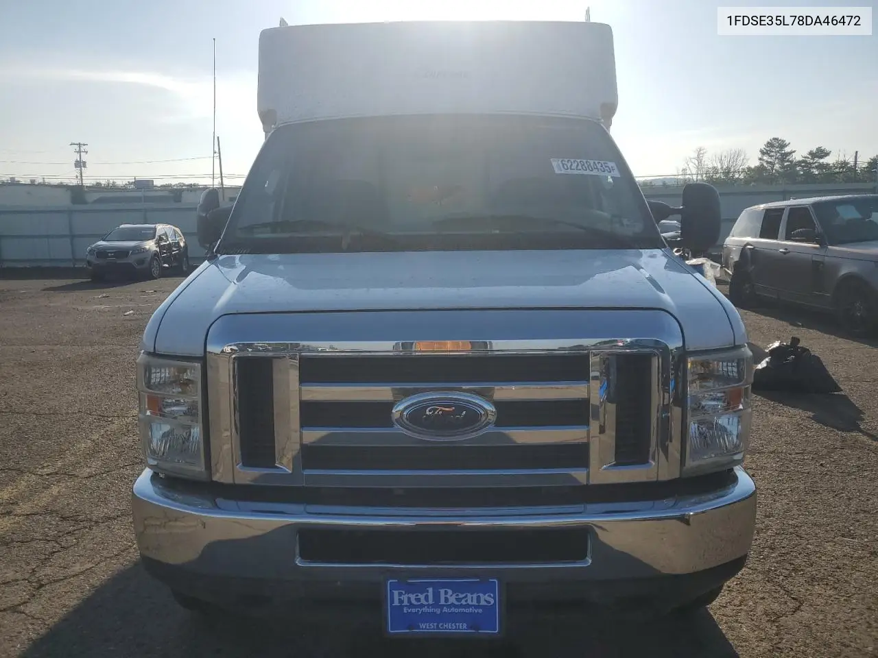 2008 Ford Econoline E350 Super Duty Cutaway Van VIN: 1FDSE35L78DA46472 Lot: 62288435