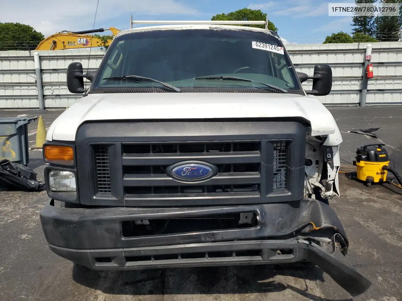 2008 Ford Econoline E250 Van VIN: 1FTNE24W78DA12796 Lot: 62391245
