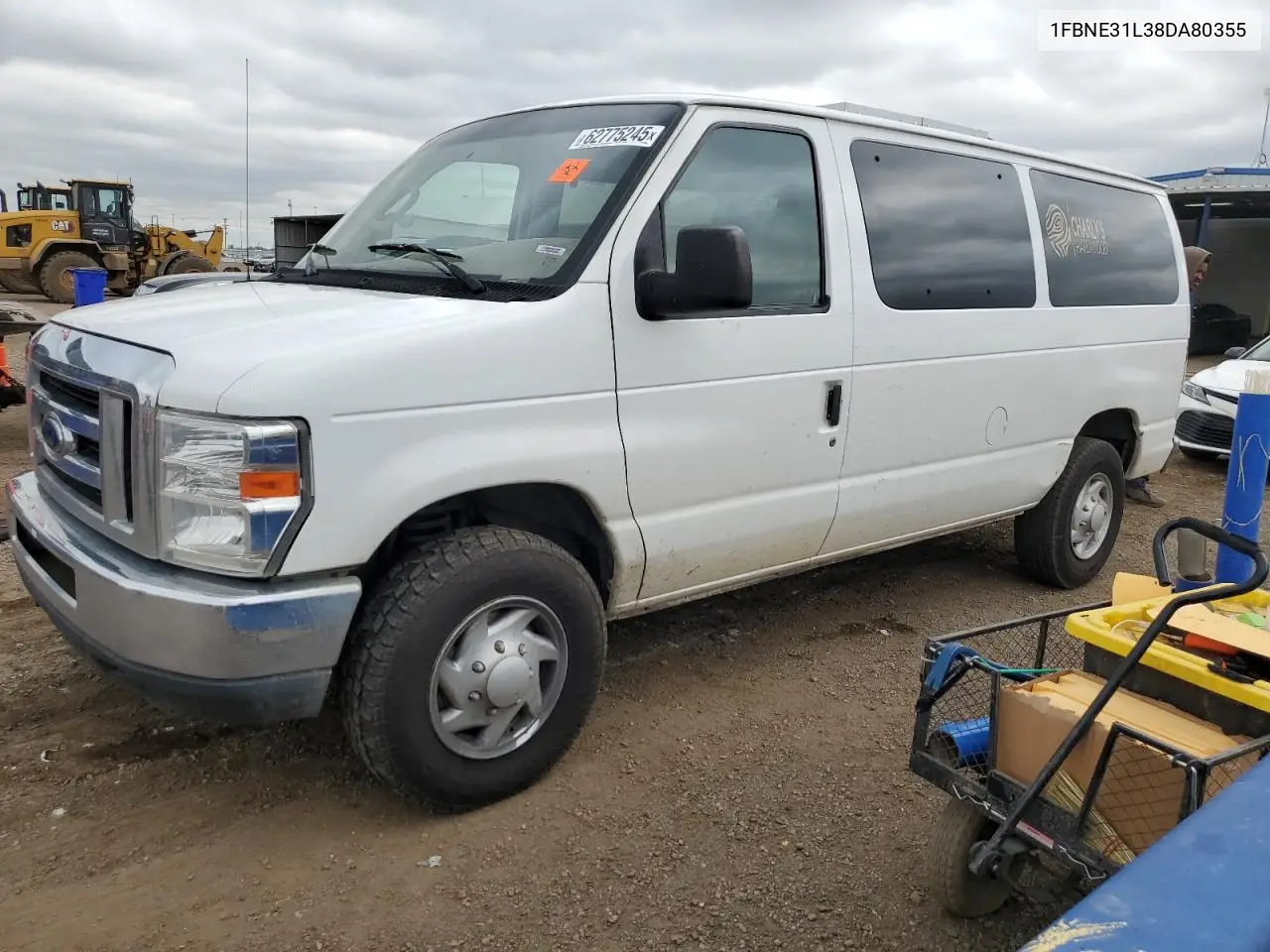 2008 Ford Econoline E350 Super Duty Wagon VIN: 1FBNE31L38DA80355 Lot: 62775245