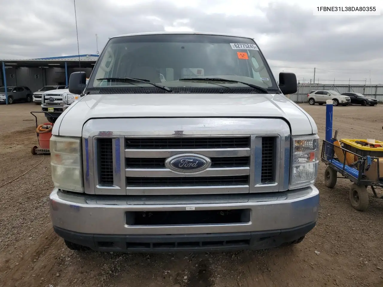2008 Ford Econoline E350 Super Duty Wagon VIN: 1FBNE31L38DA80355 Lot: 62775245
