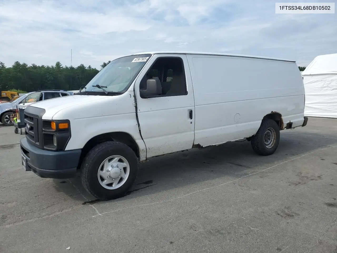 2008 Ford Econoline E350 Super Duty Van VIN: 1FTSS34L68DB10502 Lot: 62967905