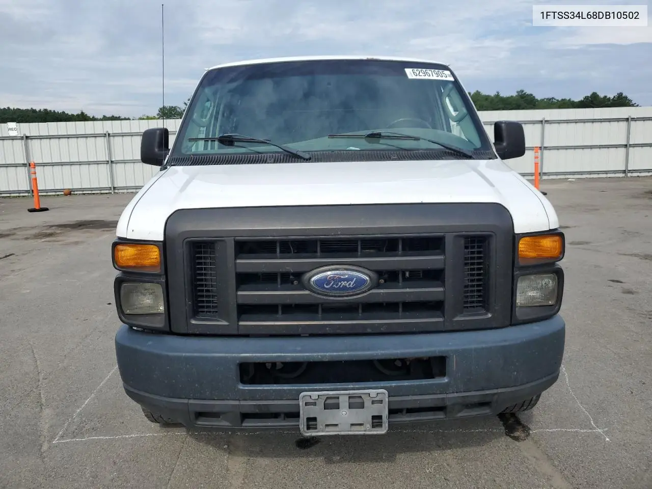 2008 Ford Econoline E350 Super Duty Van VIN: 1FTSS34L68DB10502 Lot: 62967905