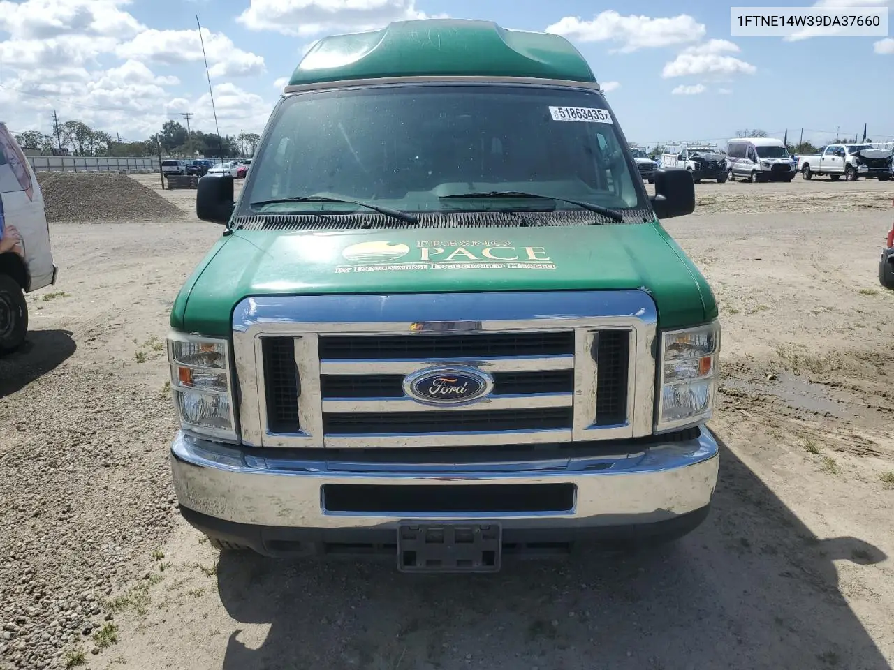 2009 Ford Econoline E150 Van VIN: 1FTNE14W39DA37660 Lot: 51863435