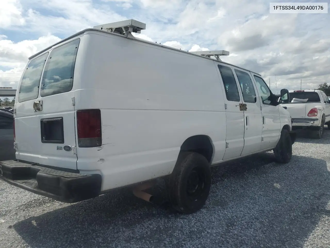 2009 Ford Econoline E350 Super Duty Van VIN: 1FTSS34L49DA00176 Lot: 55038195