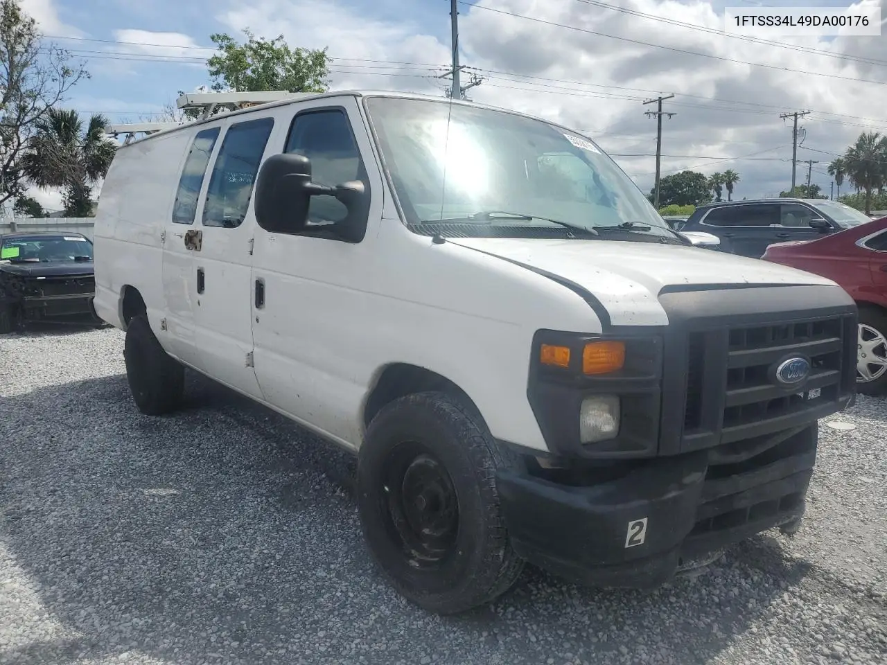 2009 Ford Econoline E350 Super Duty Van VIN: 1FTSS34L49DA00176 Lot: 55038195