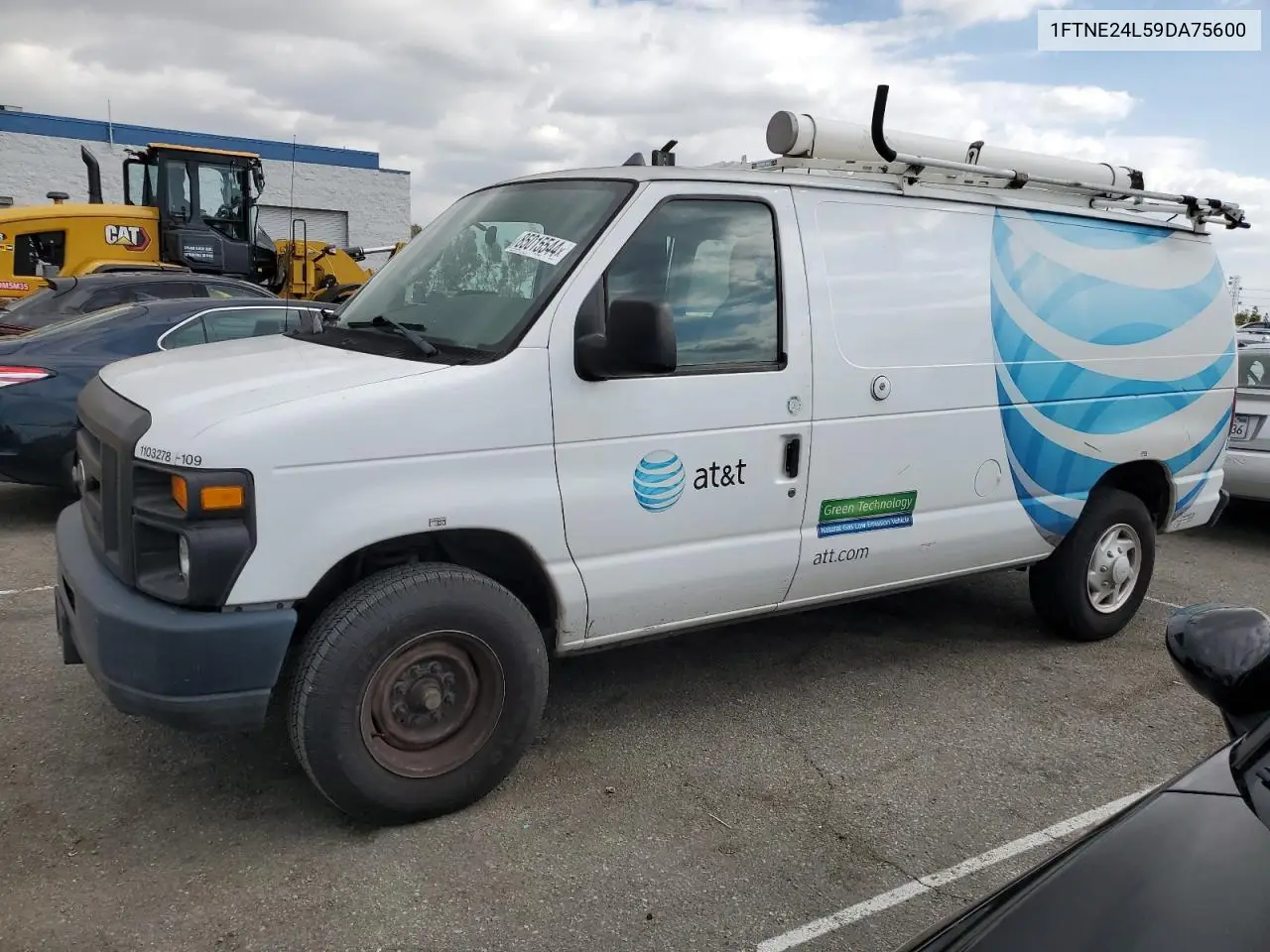 2009 Ford Econoline E250 Van VIN: 1FTNE24L59DA75600 Lot: 85015544
