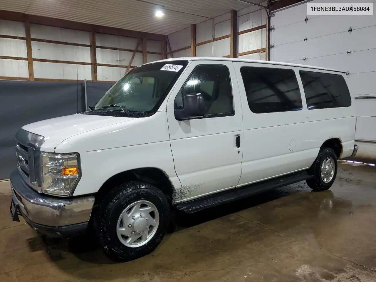 2010 Ford Econoline E350 Super Duty Wagon VIN: 1FBNE3BL3ADA58084 Lot: 56645645