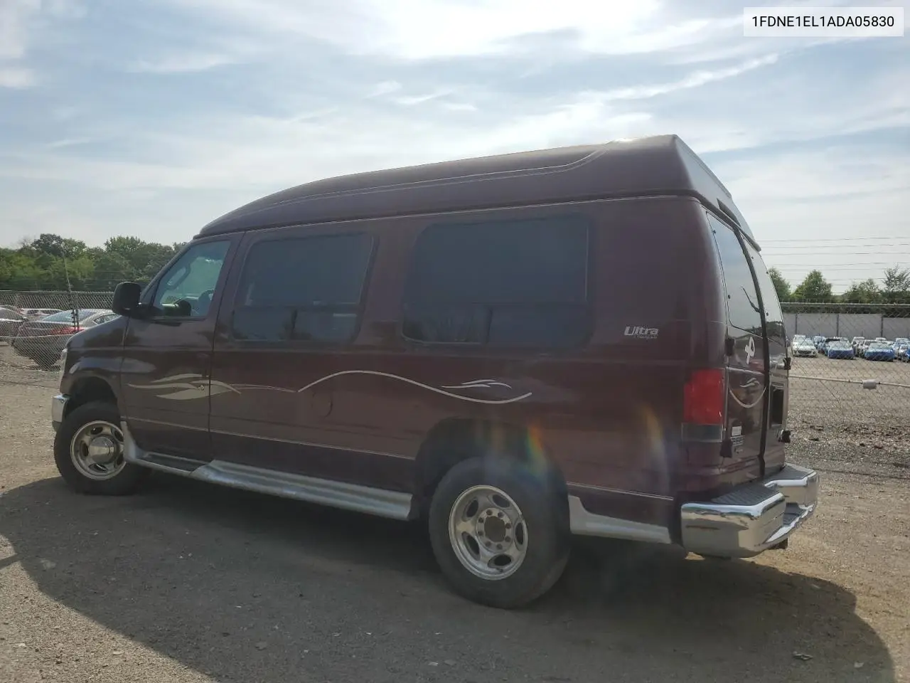 2010 Ford Econoline E150 Van VIN: 1FDNE1EL1ADA05830 Lot: 62006825