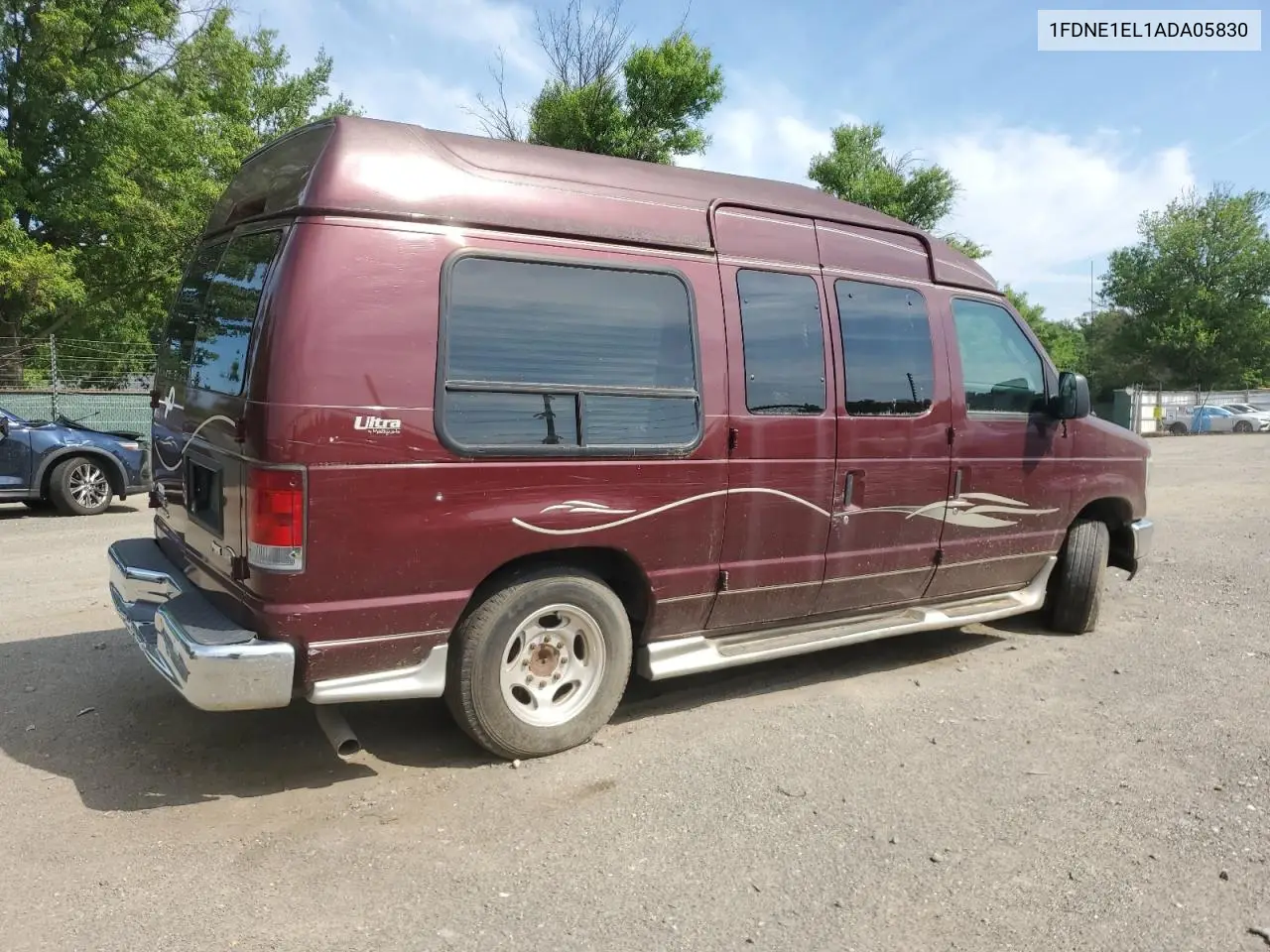2010 Ford Econoline E150 Van VIN: 1FDNE1EL1ADA05830 Lot: 62006825