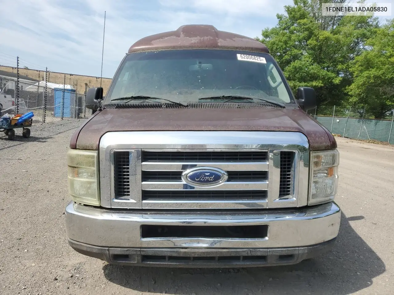 2010 Ford Econoline E150 Van VIN: 1FDNE1EL1ADA05830 Lot: 62006825