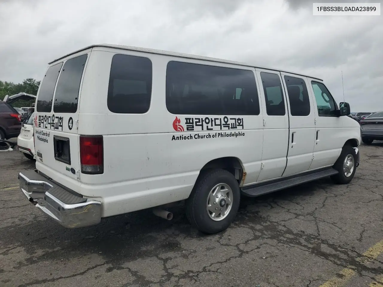 2010 Ford Econoline E350 Super Duty Wagon VIN: 1FBSS3BL0ADA23899 Lot: 62390955