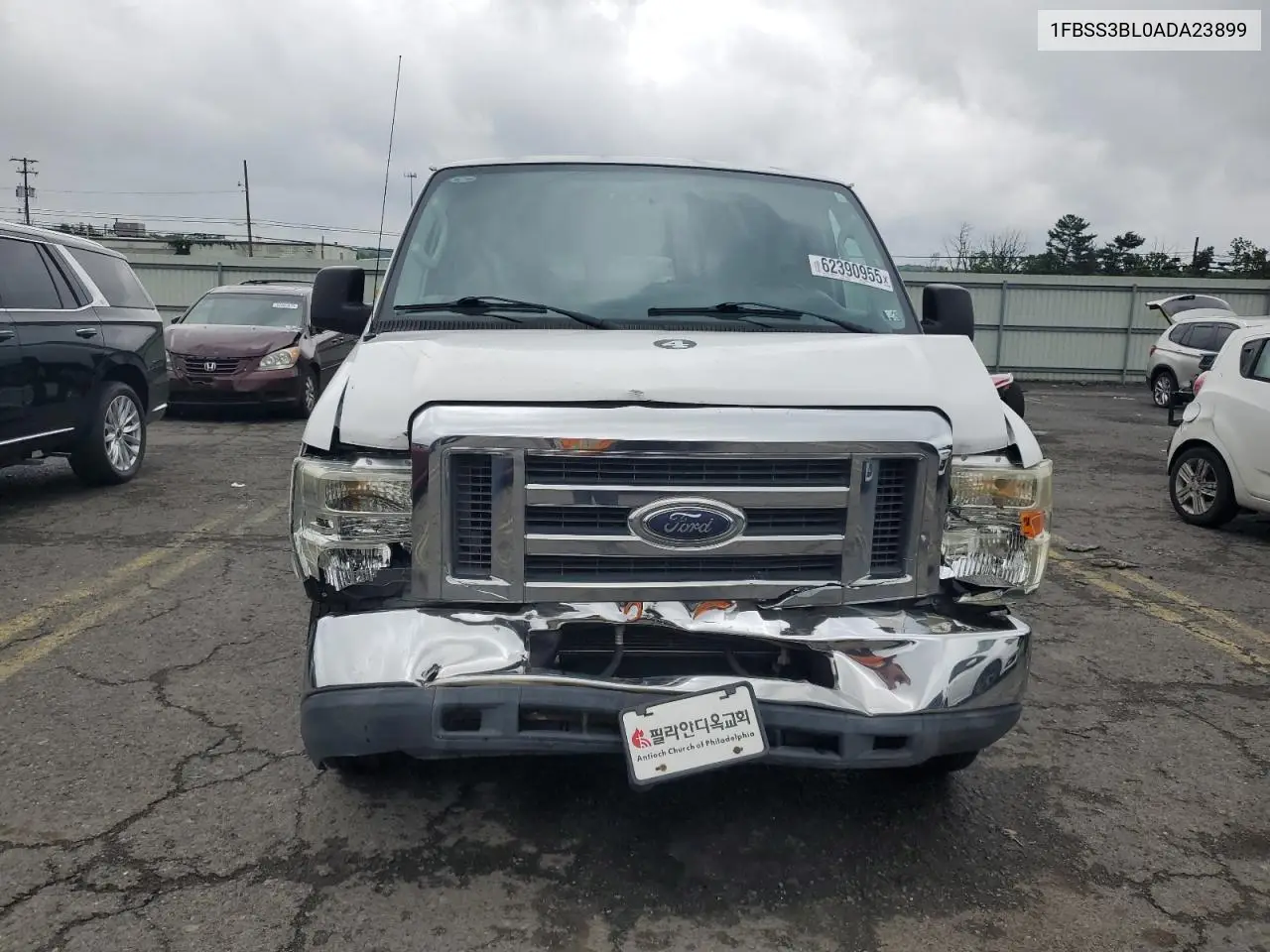 2010 Ford Econoline E350 Super Duty Wagon VIN: 1FBSS3BL0ADA23899 Lot: 62390955