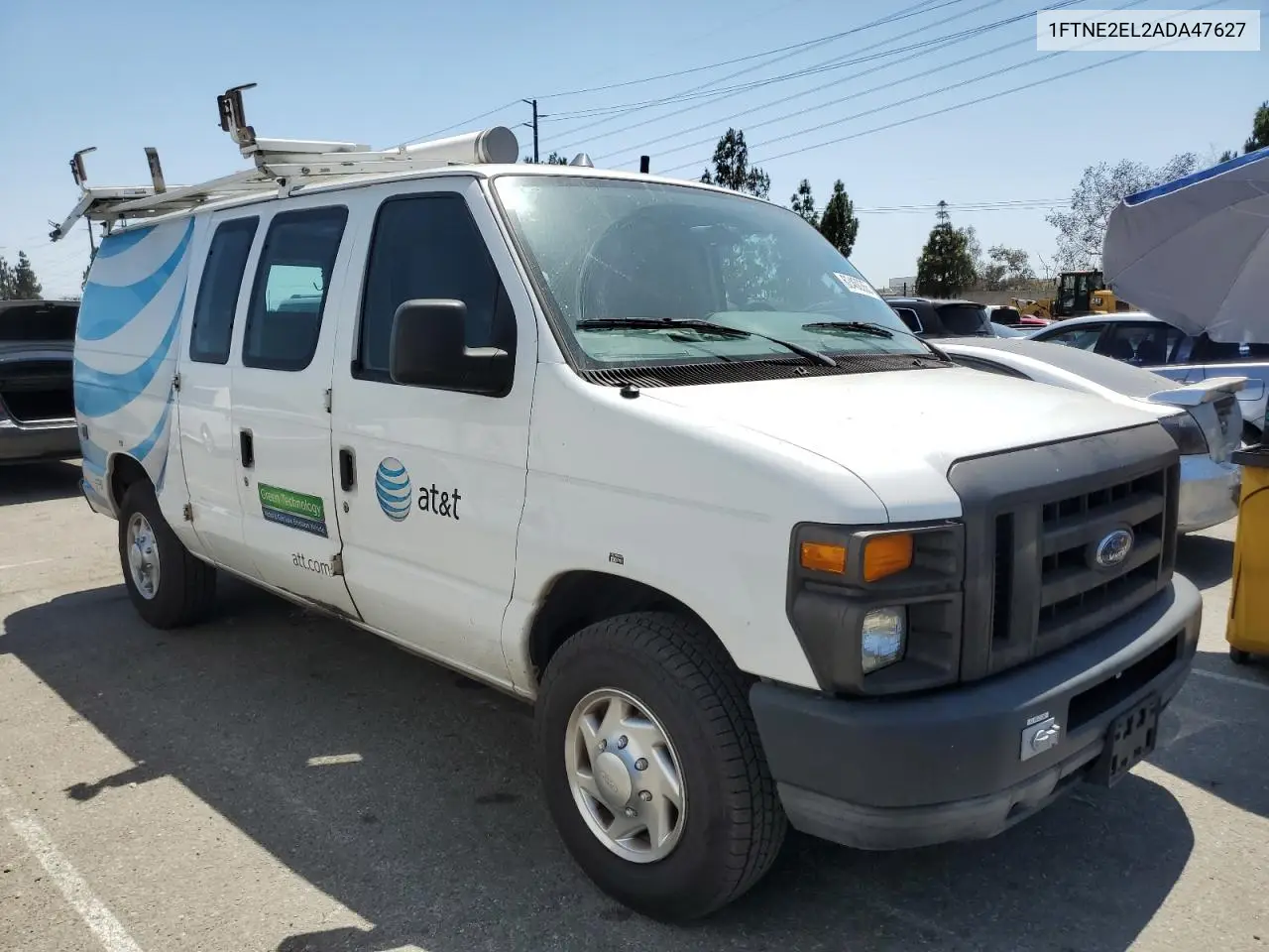 2010 Ford Econoline E250 Van VIN: 1FTNE2EL2ADA47627 Lot: 62460355