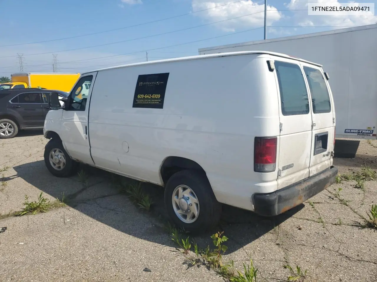 2010 Ford Econoline E250 Van VIN: 1FTNE2EL5ADA09471 Lot: 62584335