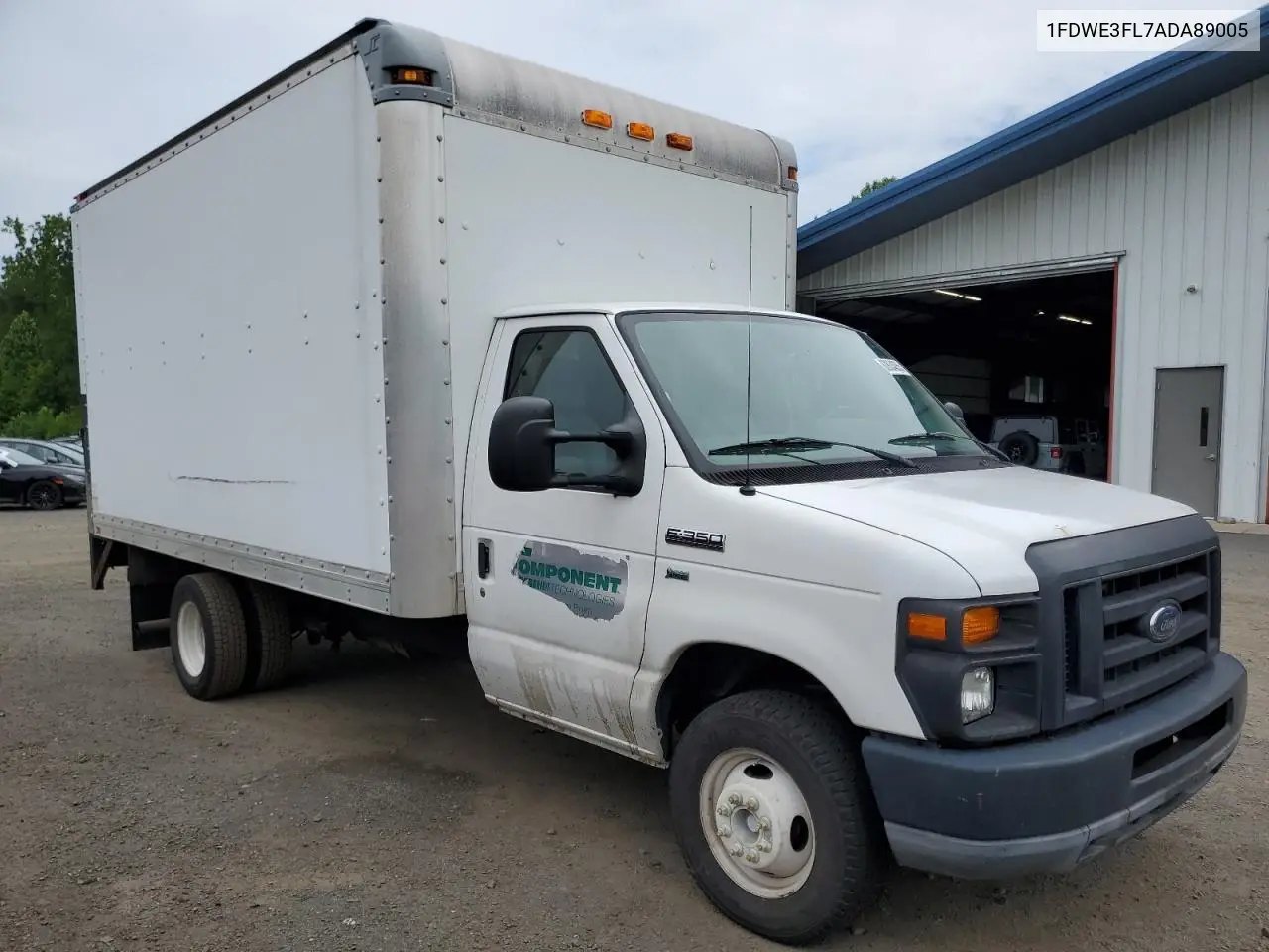 2010 Ford Econoline E350 Super Duty Cutaway Van VIN: 1FDWE3FL7ADA89005 Lot: 62634855
