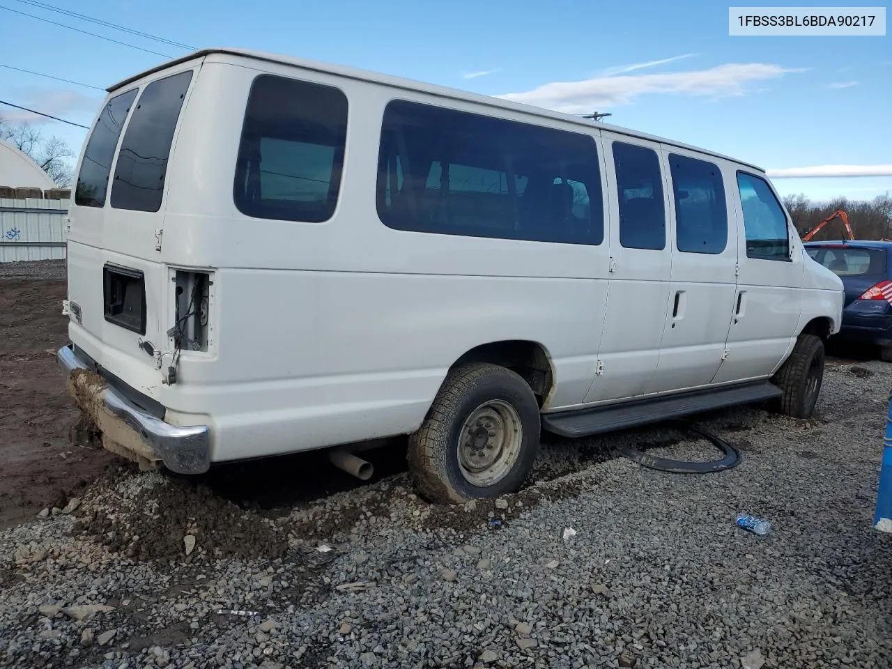2011 Ford Econoline E350 Super Duty Wagon VIN: 1FBSS3BL6BDA90217 Lot: 43272975