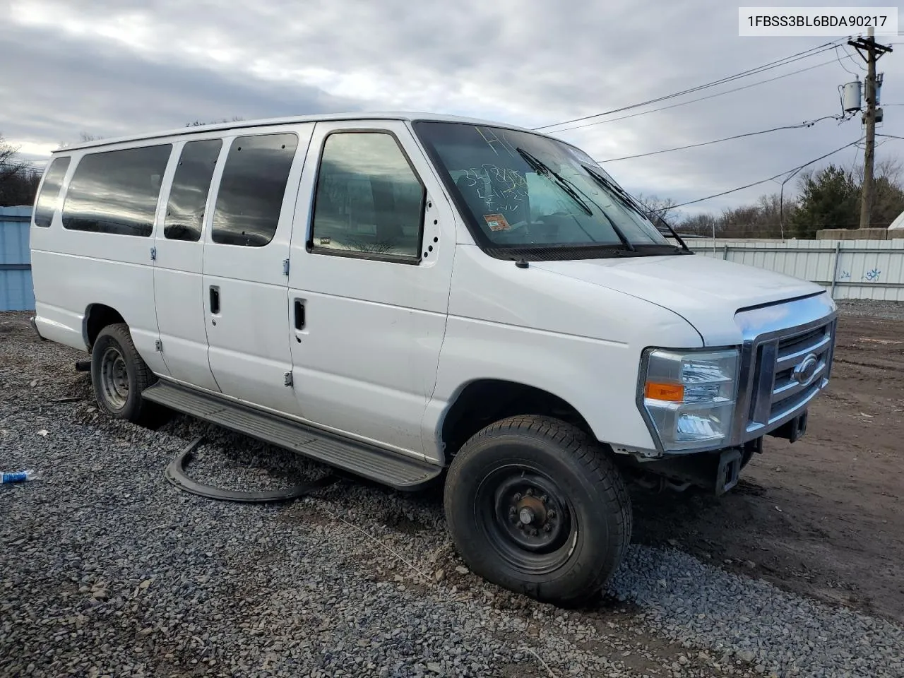 2011 Ford Econoline E350 Super Duty Wagon VIN: 1FBSS3BL6BDA90217 Lot: 43272975