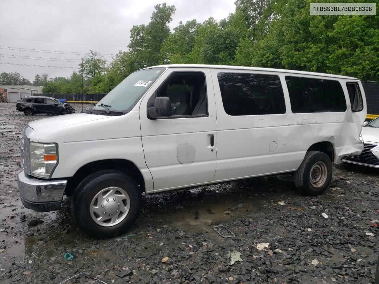 2011 Ford Econoline E350 Super Duty Wagon VIN: 1FBSS3BL7BDB08398 Lot: 54741165