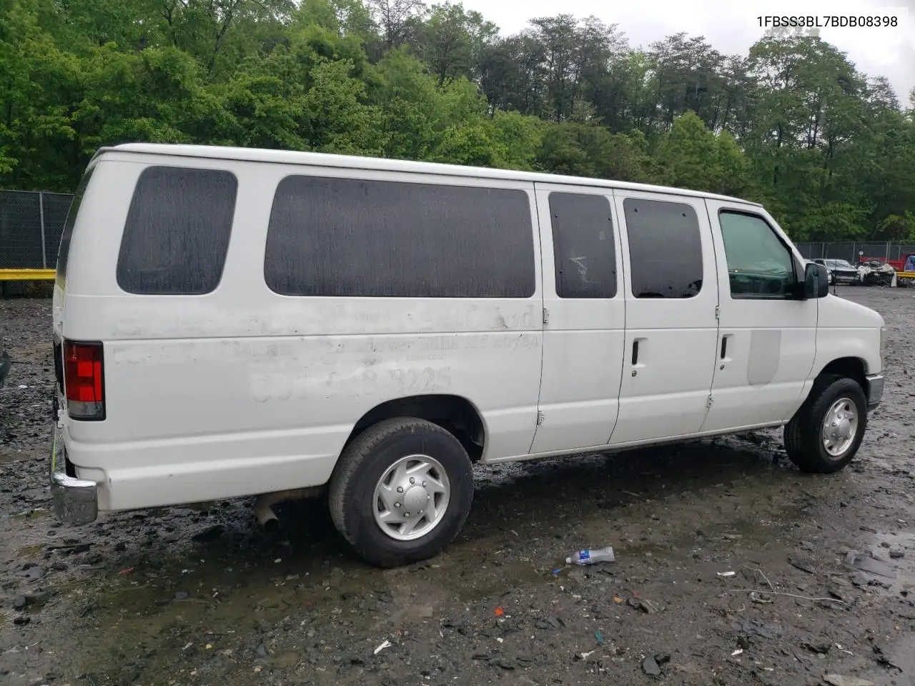 2011 Ford Econoline E350 Super Duty Wagon VIN: 1FBSS3BL7BDB08398 Lot: 54741165
