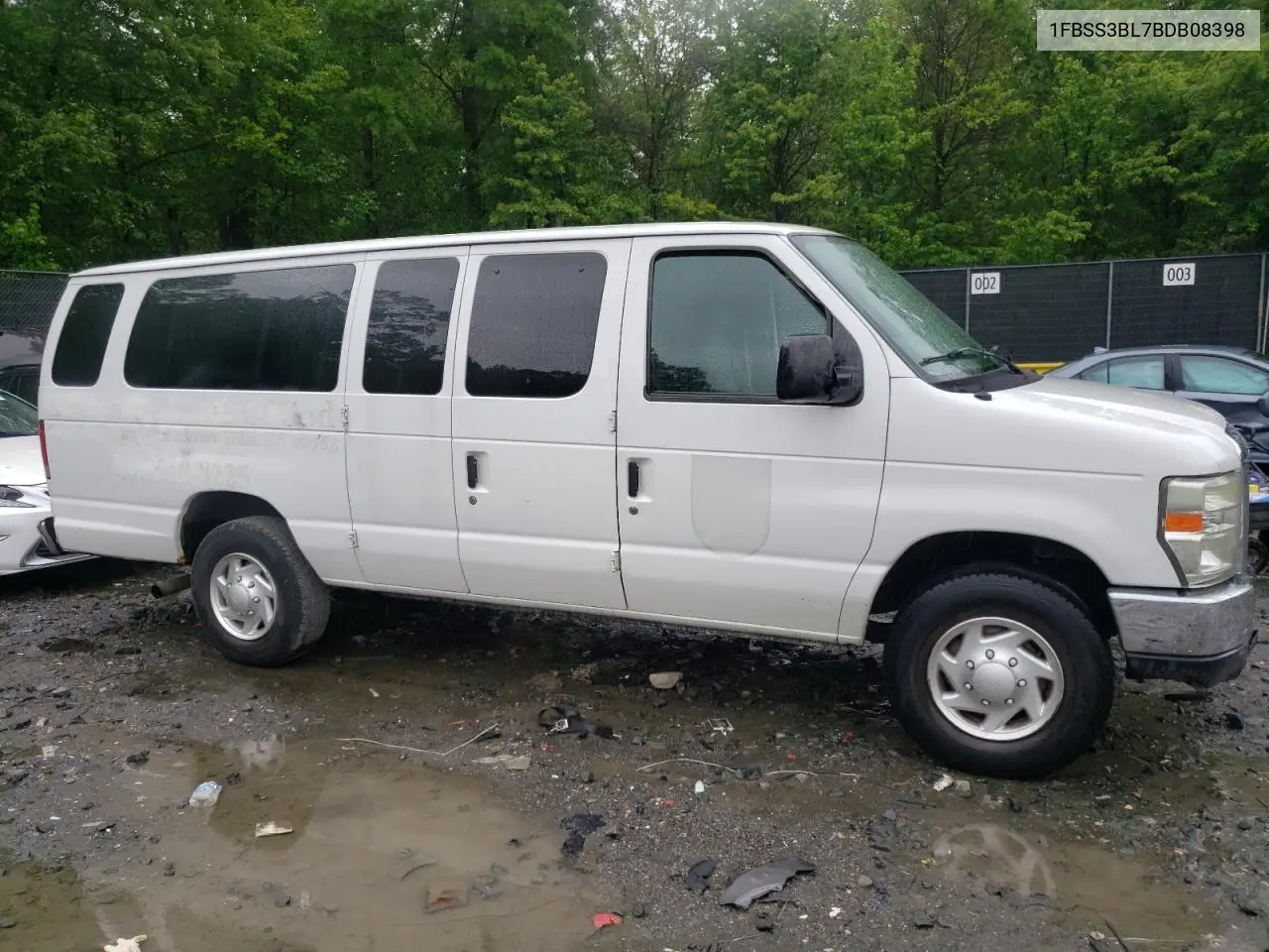 2011 Ford Econoline E350 Super Duty Wagon VIN: 1FBSS3BL7BDB08398 Lot: 54741165