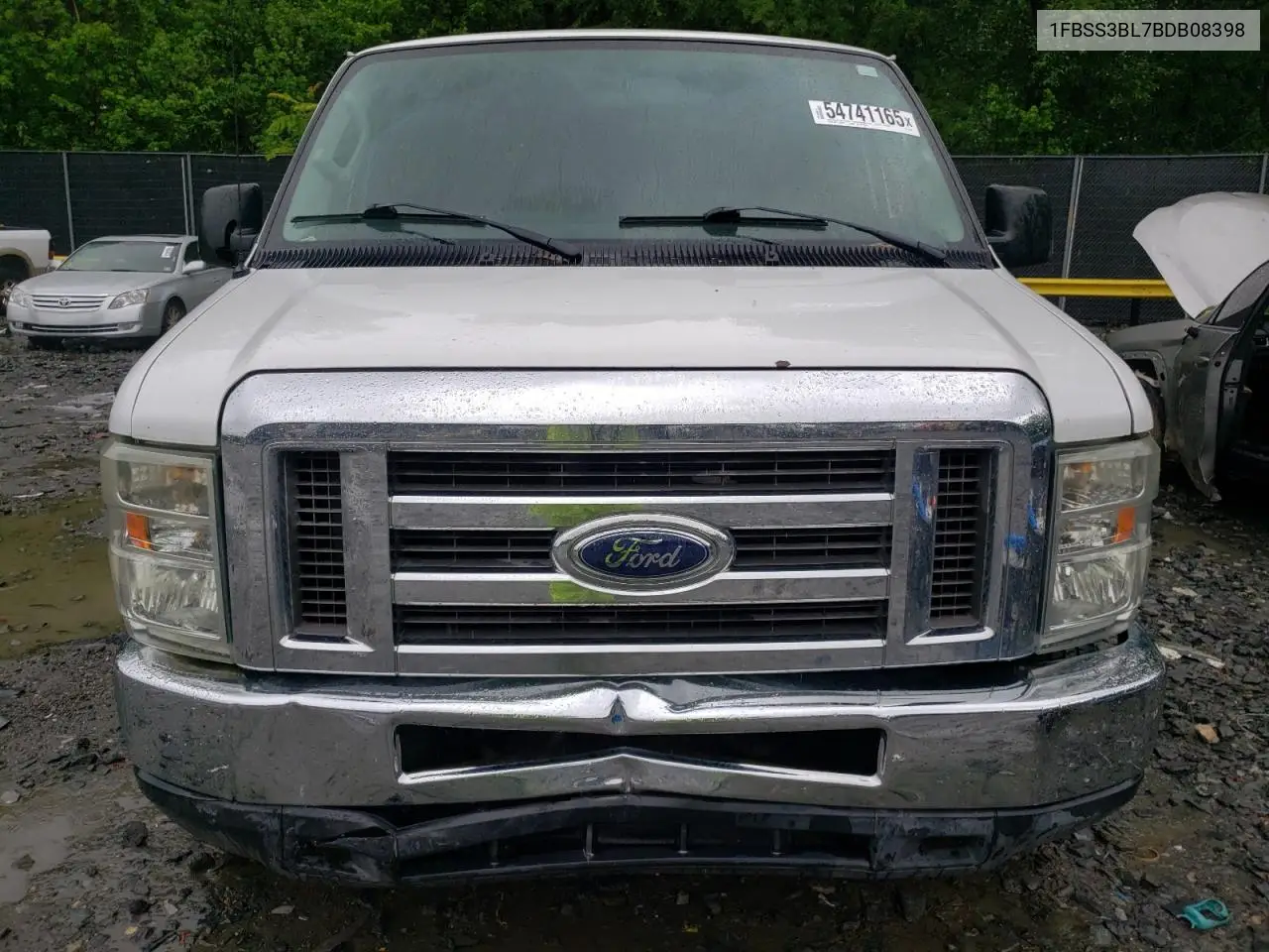 2011 Ford Econoline E350 Super Duty Wagon VIN: 1FBSS3BL7BDB08398 Lot: 54741165