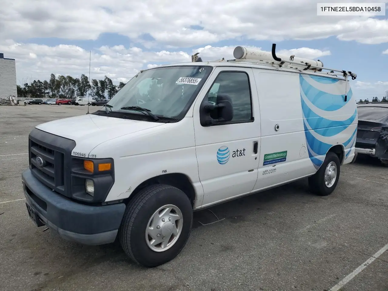 2011 Ford Econoline E250 Van VIN: 1FTNE2EL5BDA10458 Lot: 56376855