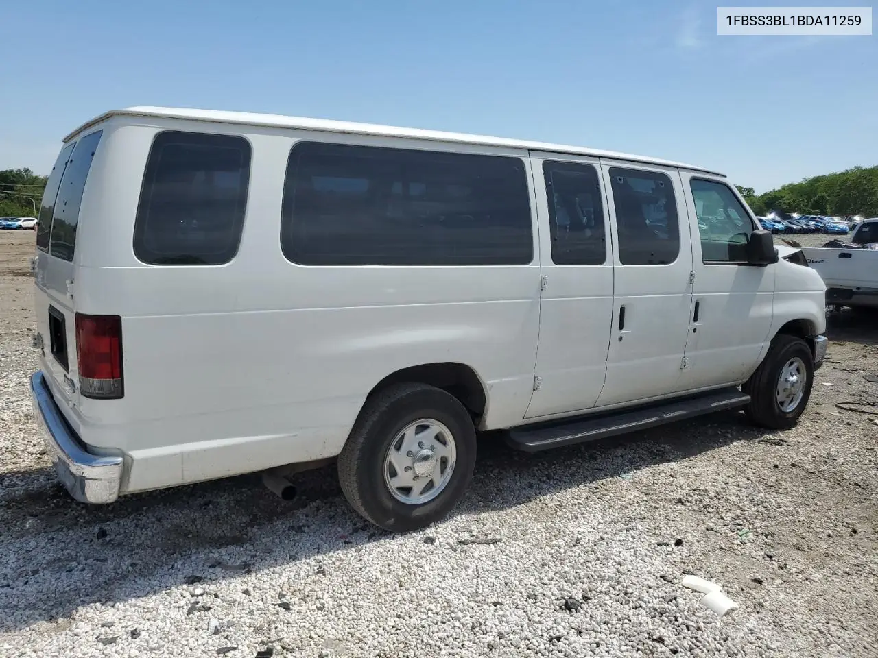 2011 Ford Econoline E350 Super Duty Wagon VIN: 1FBSS3BL1BDA11259 Lot: 56729115